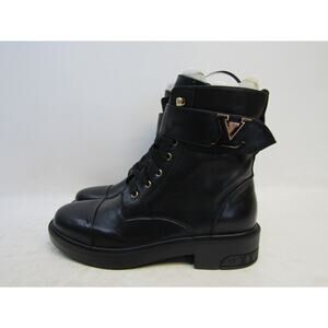 Louis Vuitton Womens Size EUR 41 Black Citizen Flat Ranger Combat Ankle Boot
